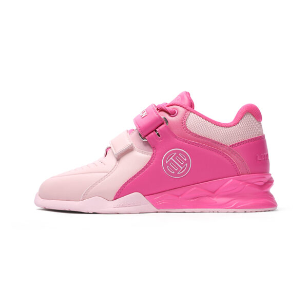 LUXIAOJUN Weightlifting Shoes Berry Pink Boost - Image 3