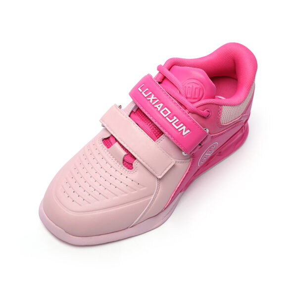 LUXIAOJUN Weightlifting Shoes Berry Pink Boost - Image 5