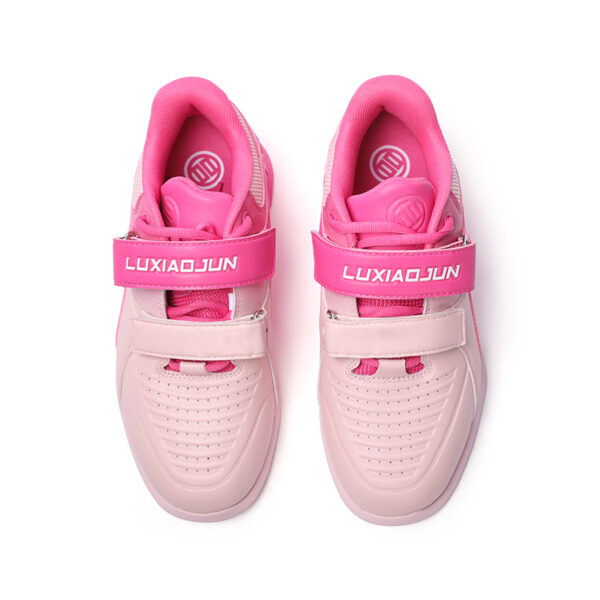 LUXIAOJUN Weightlifting Shoes Berry Pink Boost - Image 4