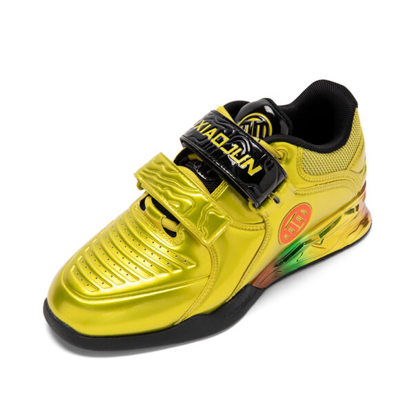 LUXIAOJUN Weightlifting Shoes Golden - Image 4