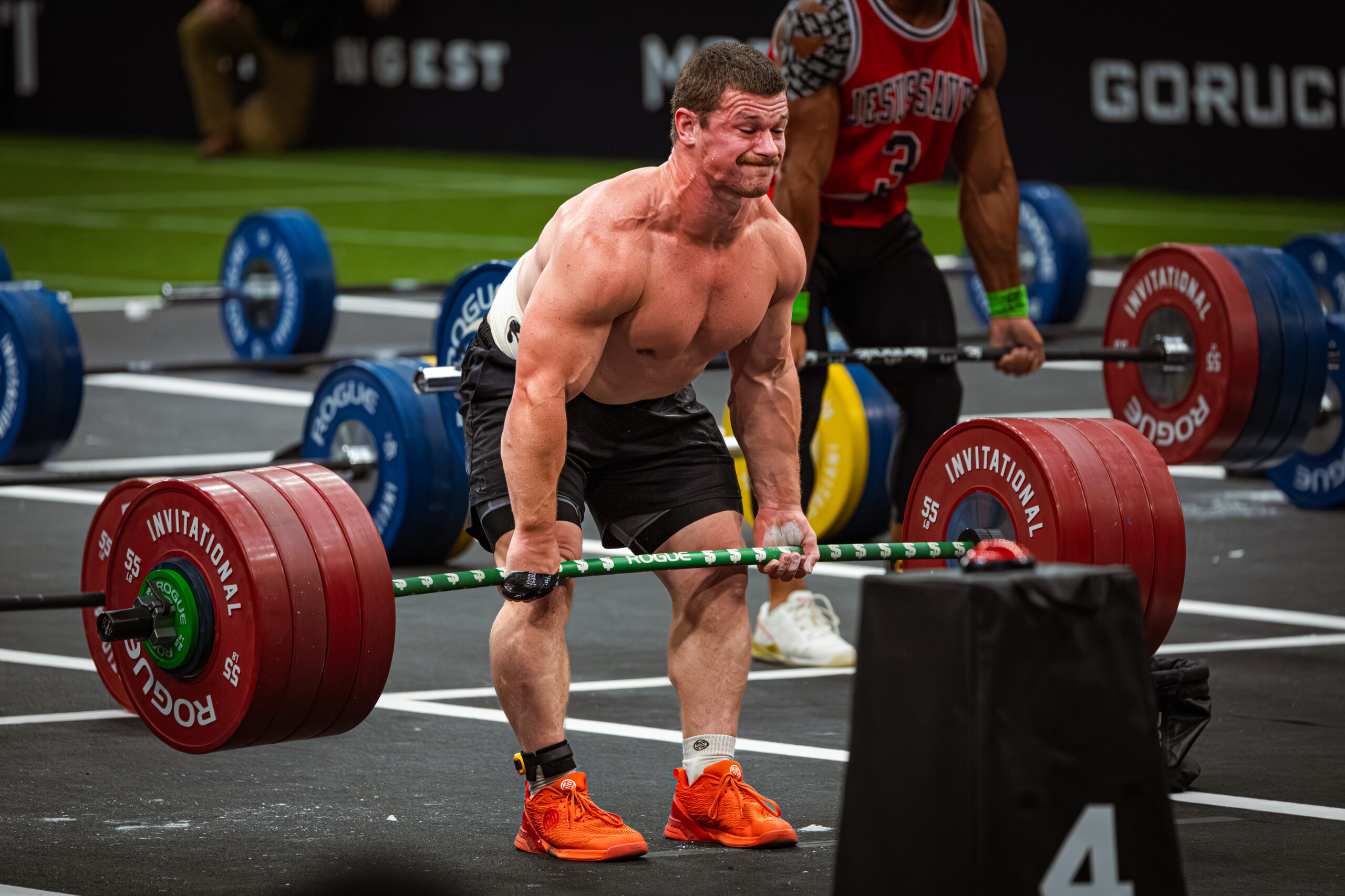 Colten Mertens competing at the Rogue Invitational