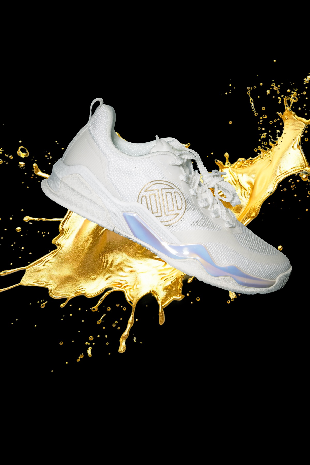 LUXIAOJUN shoe on gold splash
